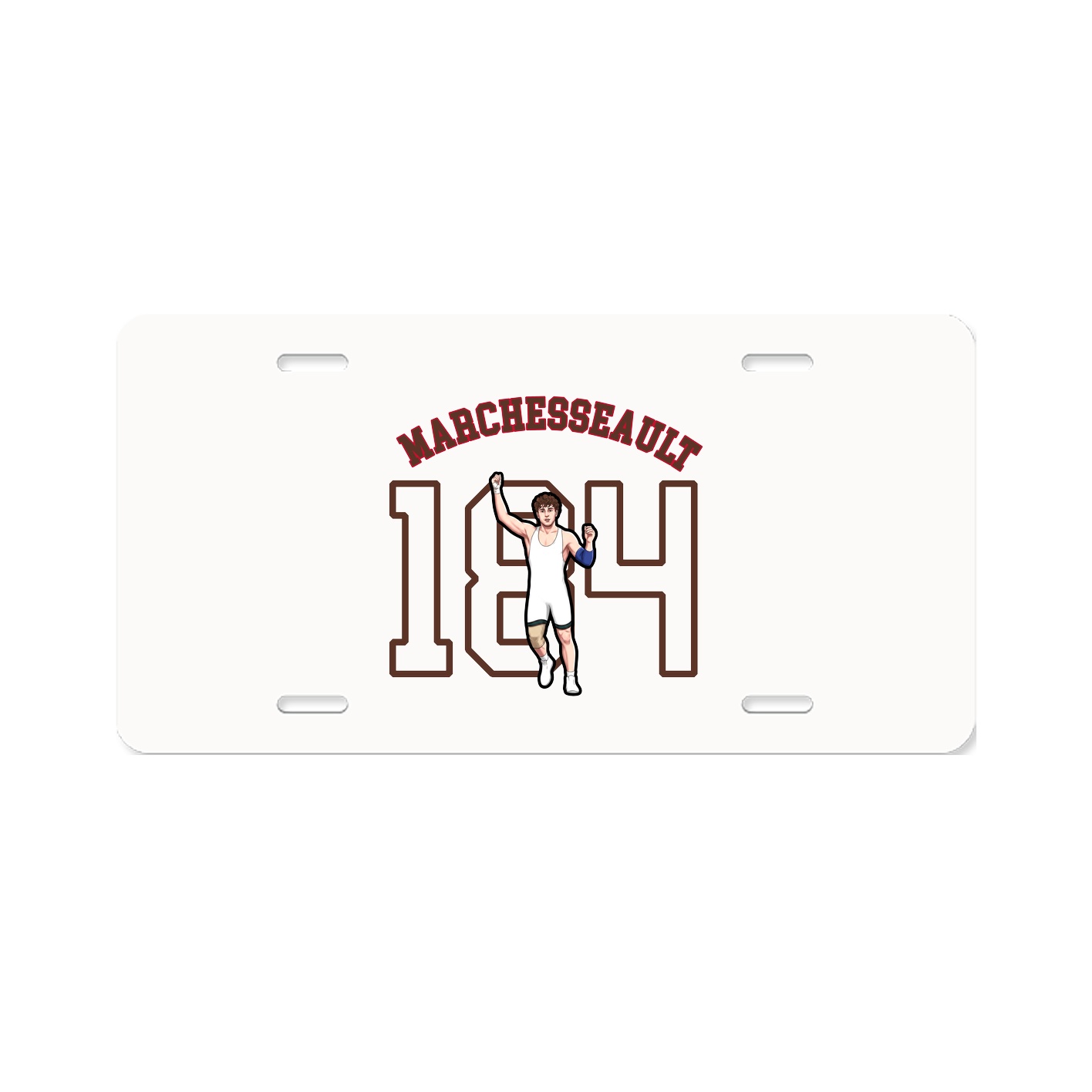 License Plate — Shirsey Arch in Classic