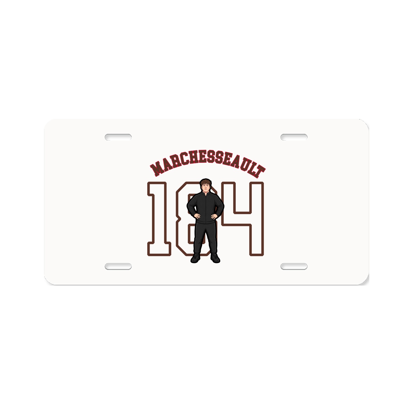 License Plate — Shirsey Arch in Classic