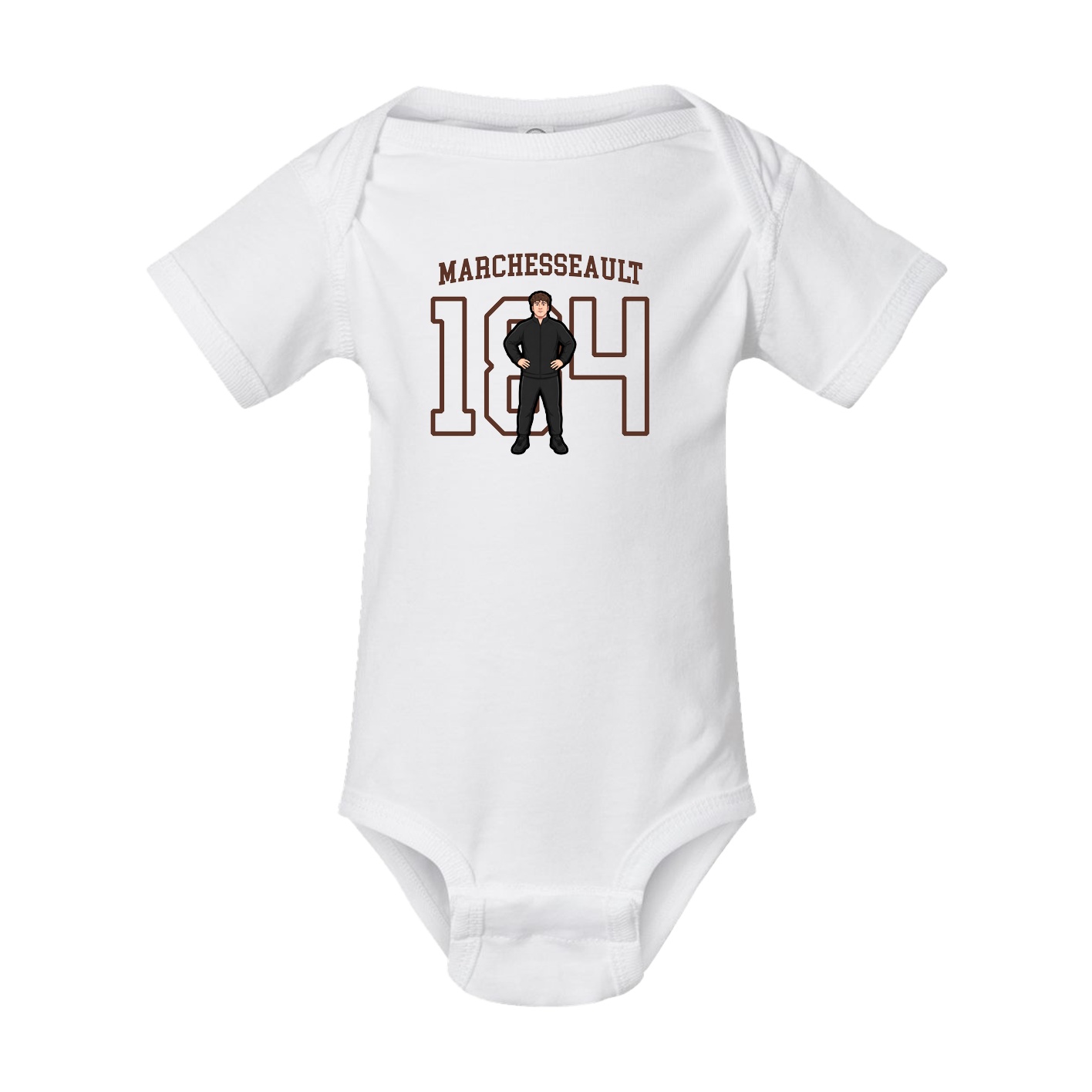 Baby Onesie — Shirsey in White