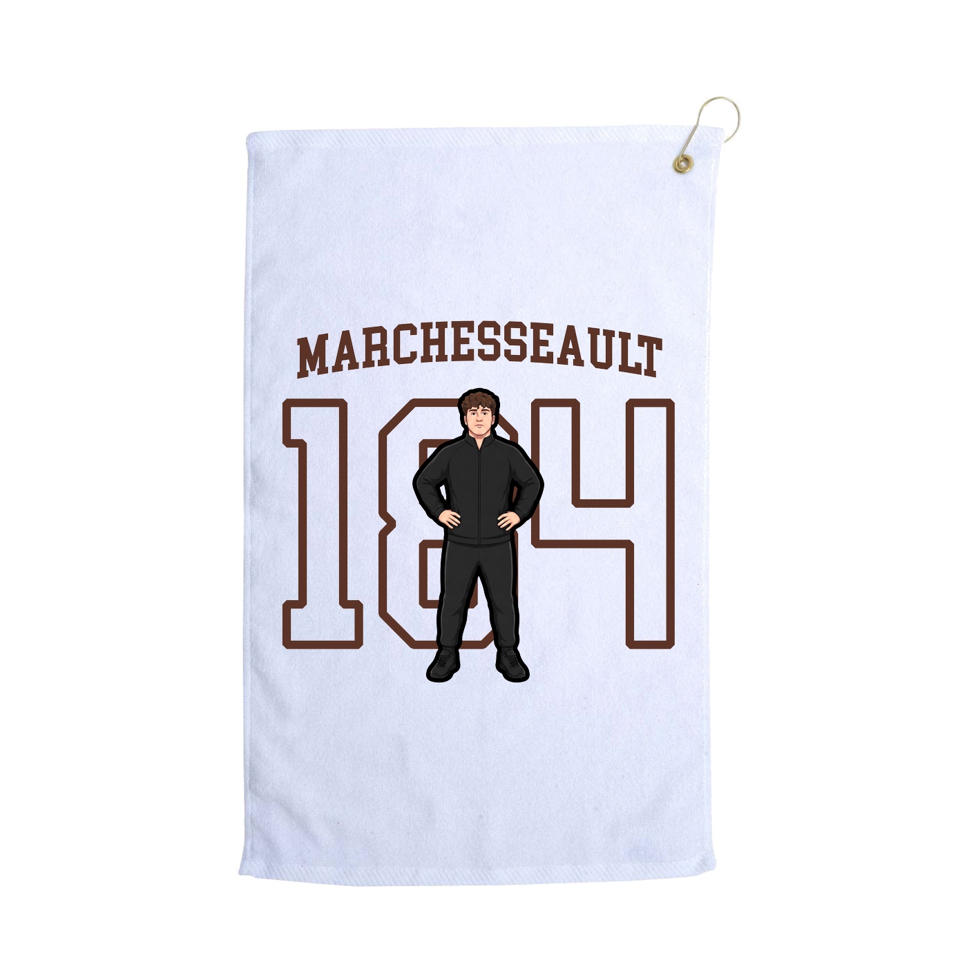 Golf Towel — Shirsey in White
