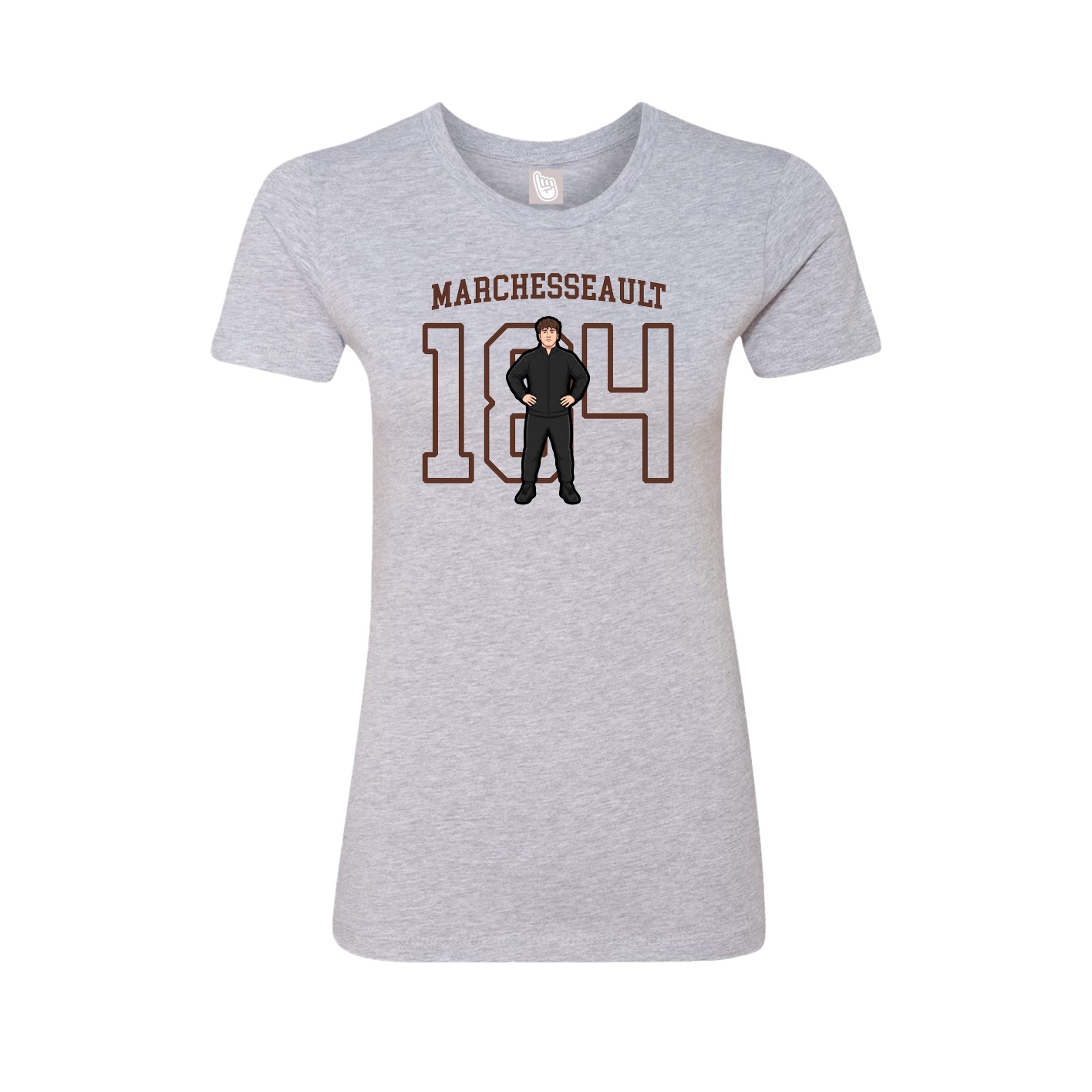 Womens Tee — Shirsey in Grey