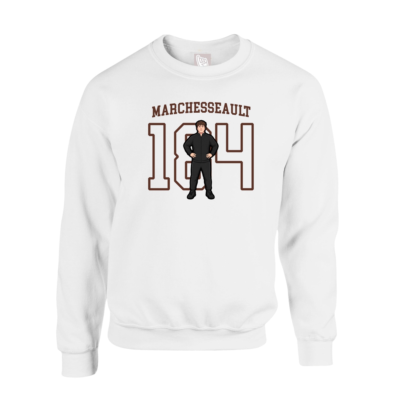 Fleece Crew — Shirsey in White