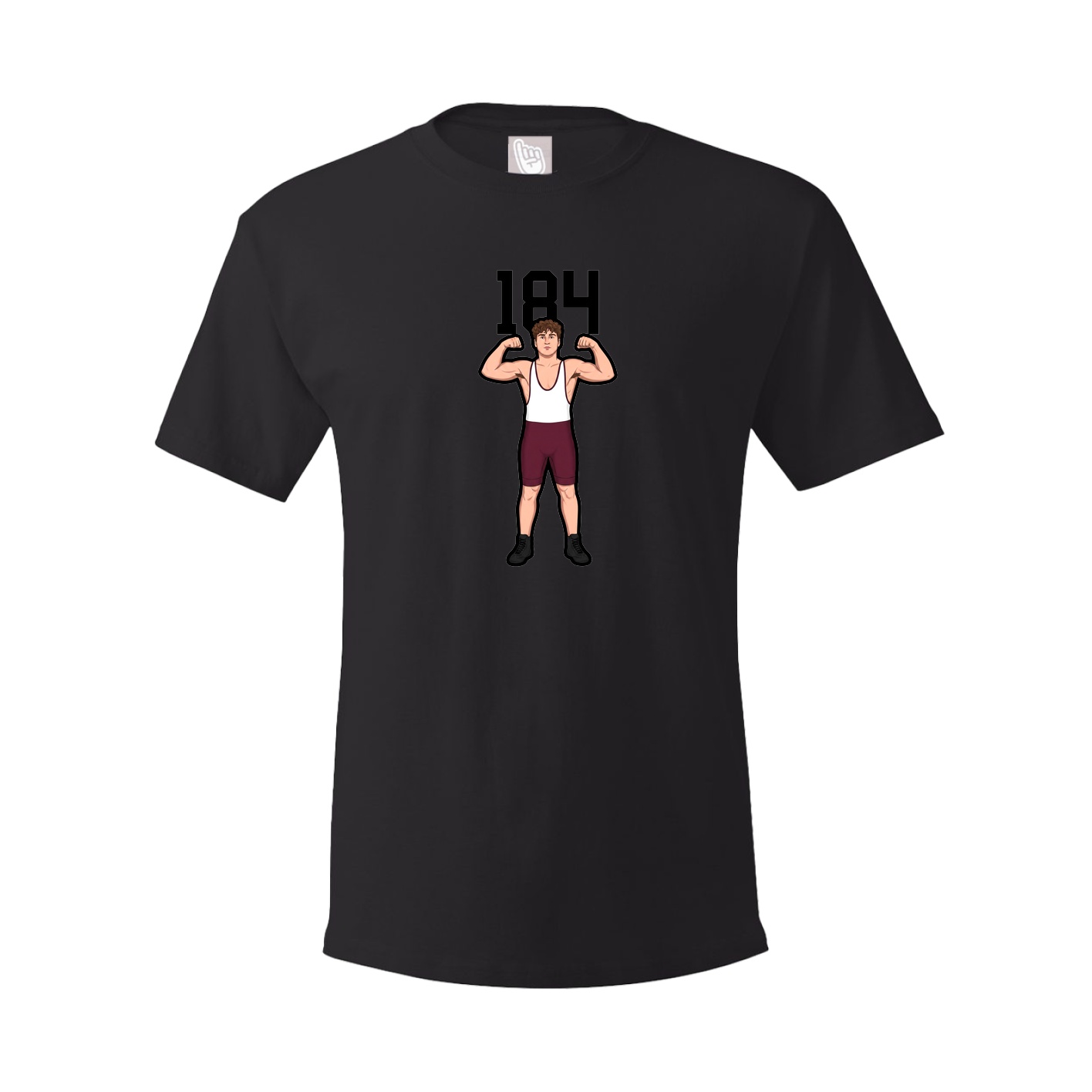 Tee — Number Top in Black