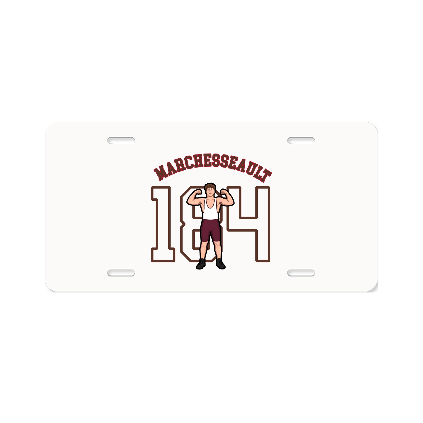 License Plate — Shirsey Arch in Classic