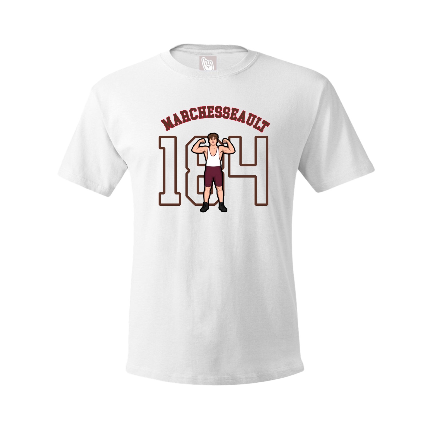 Tee — Shirsey Arch in White
