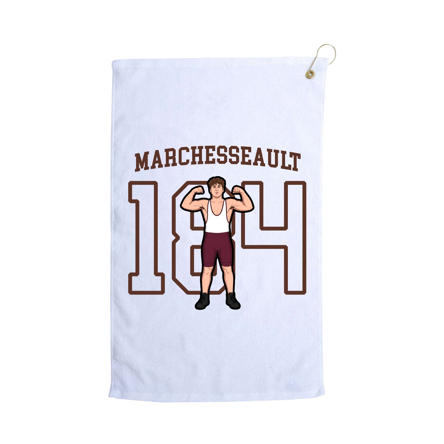 Golf Towel — Shirsey in White