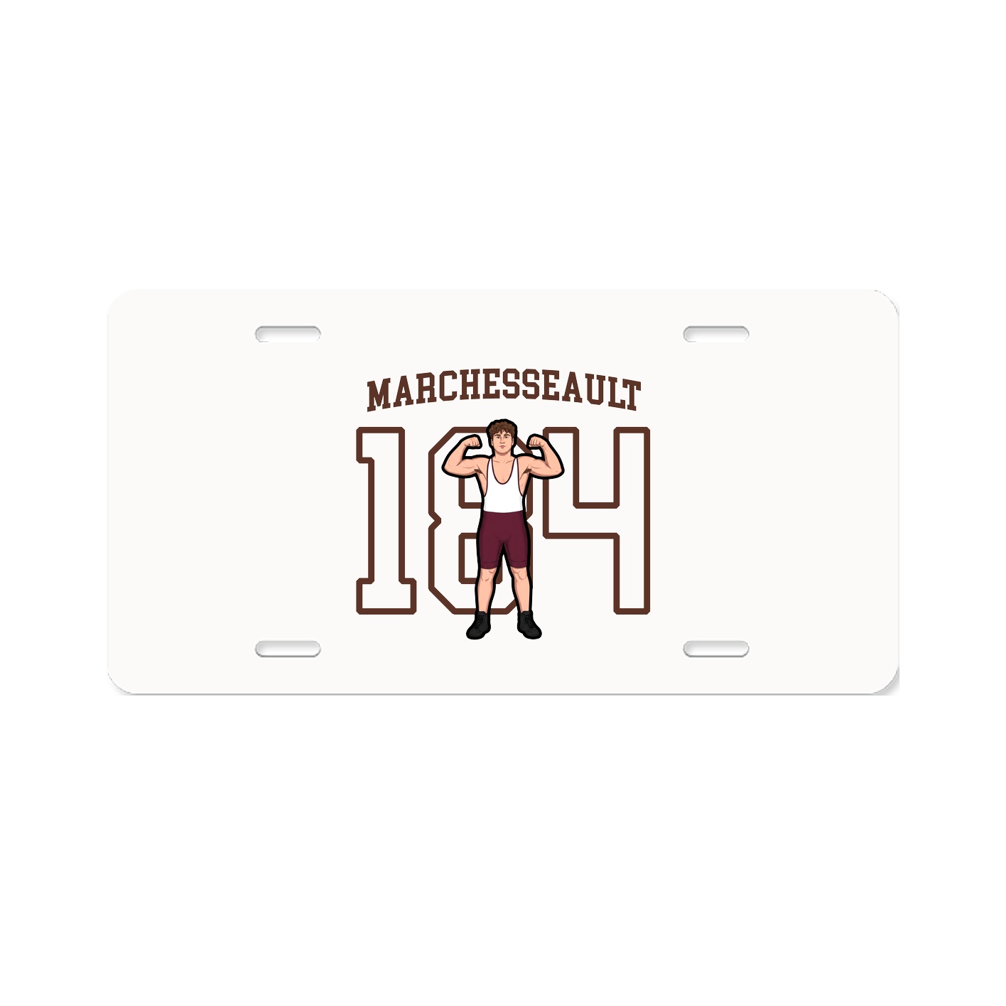 Aluminum License Plate