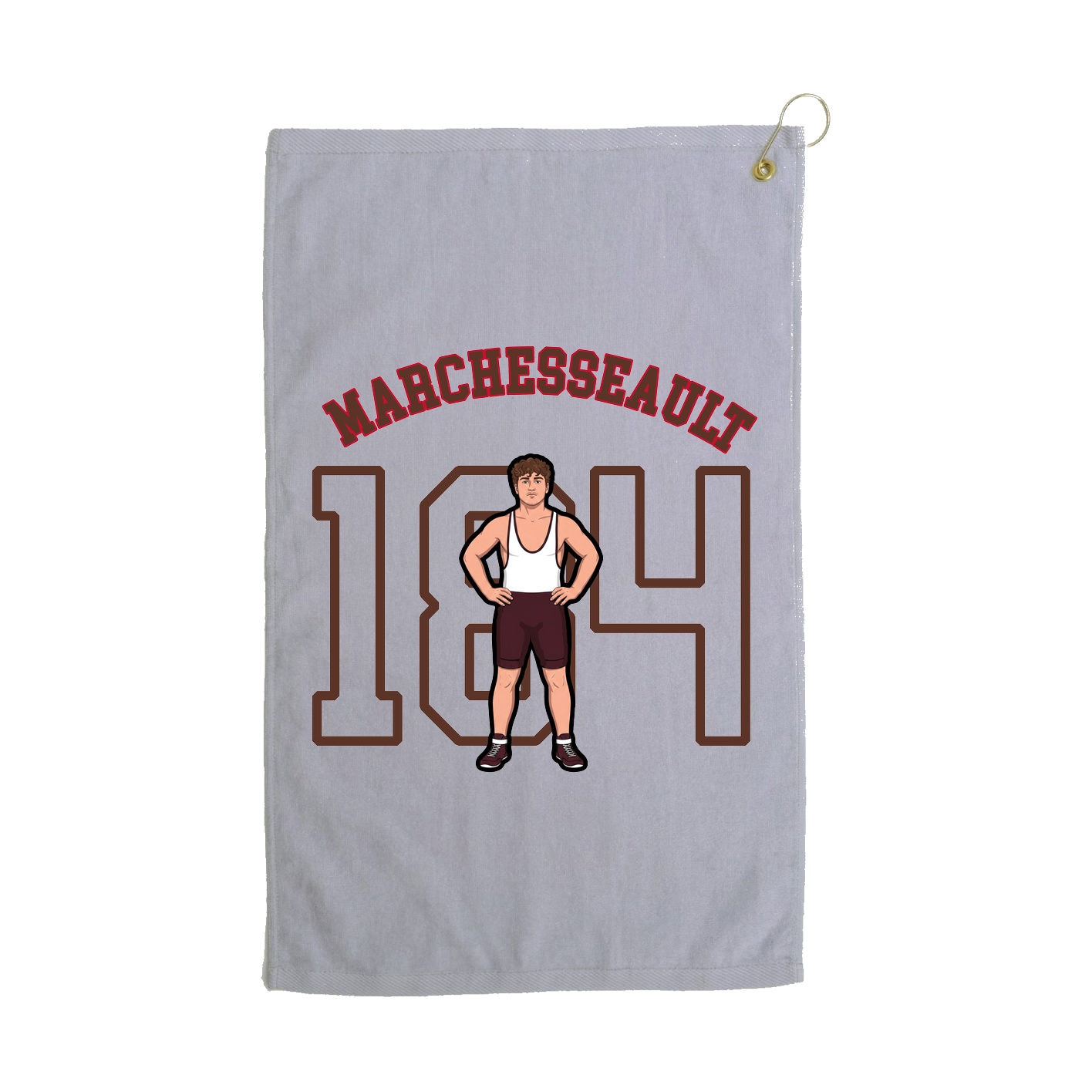Golf Towel — Shirsey Arch in Grey