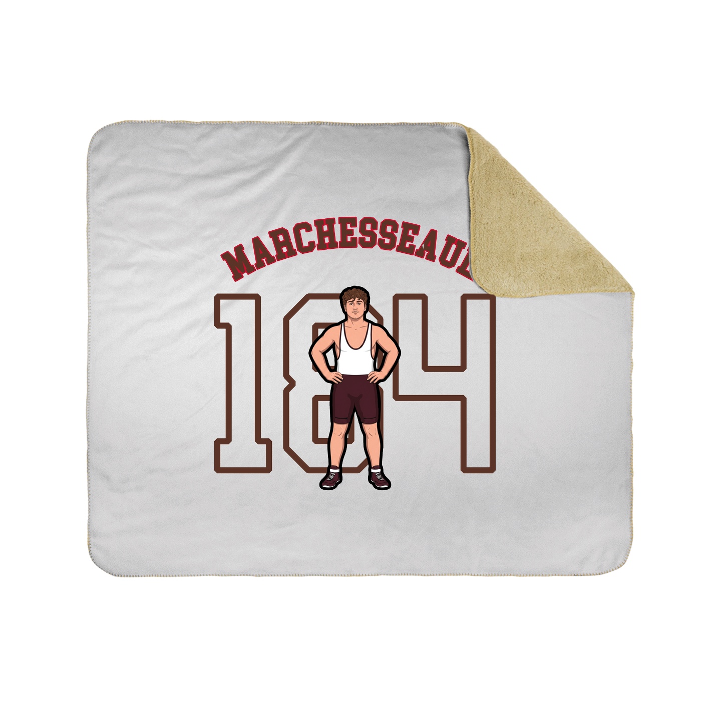 Throw Blanket — Shirsey Arch in White