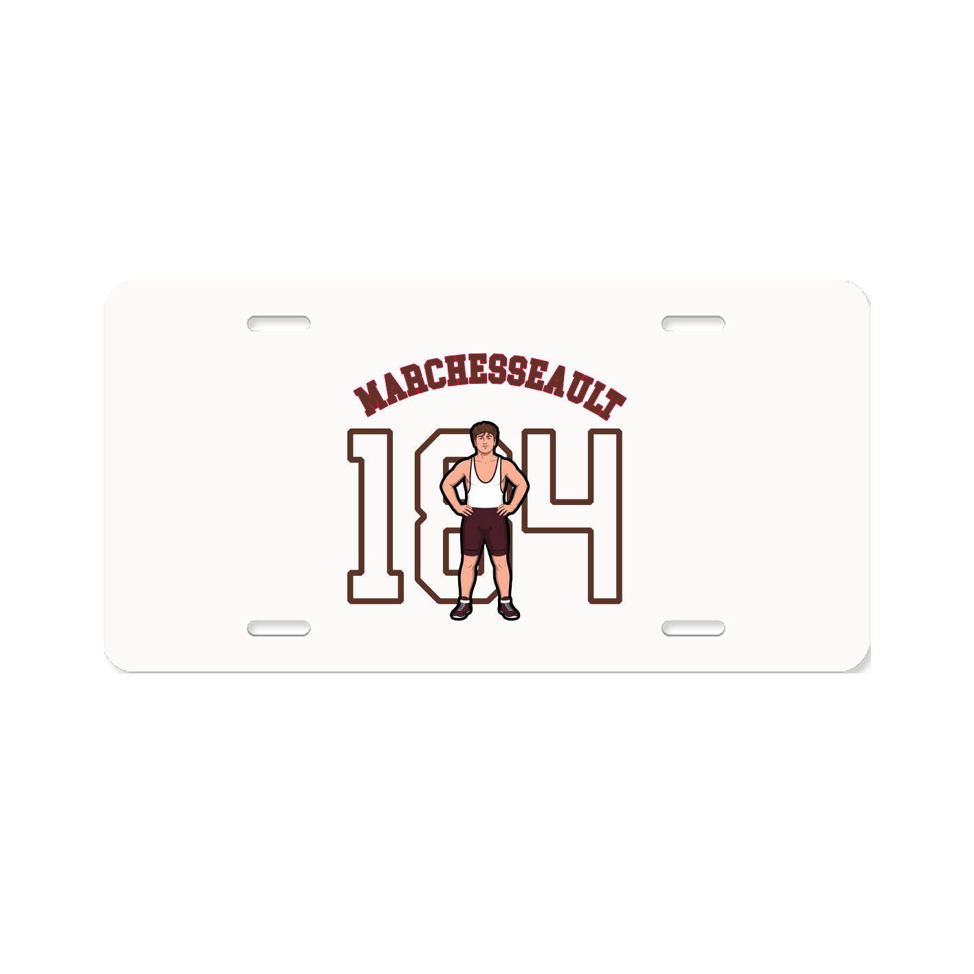 License Plate — Shirsey Arch in Classic