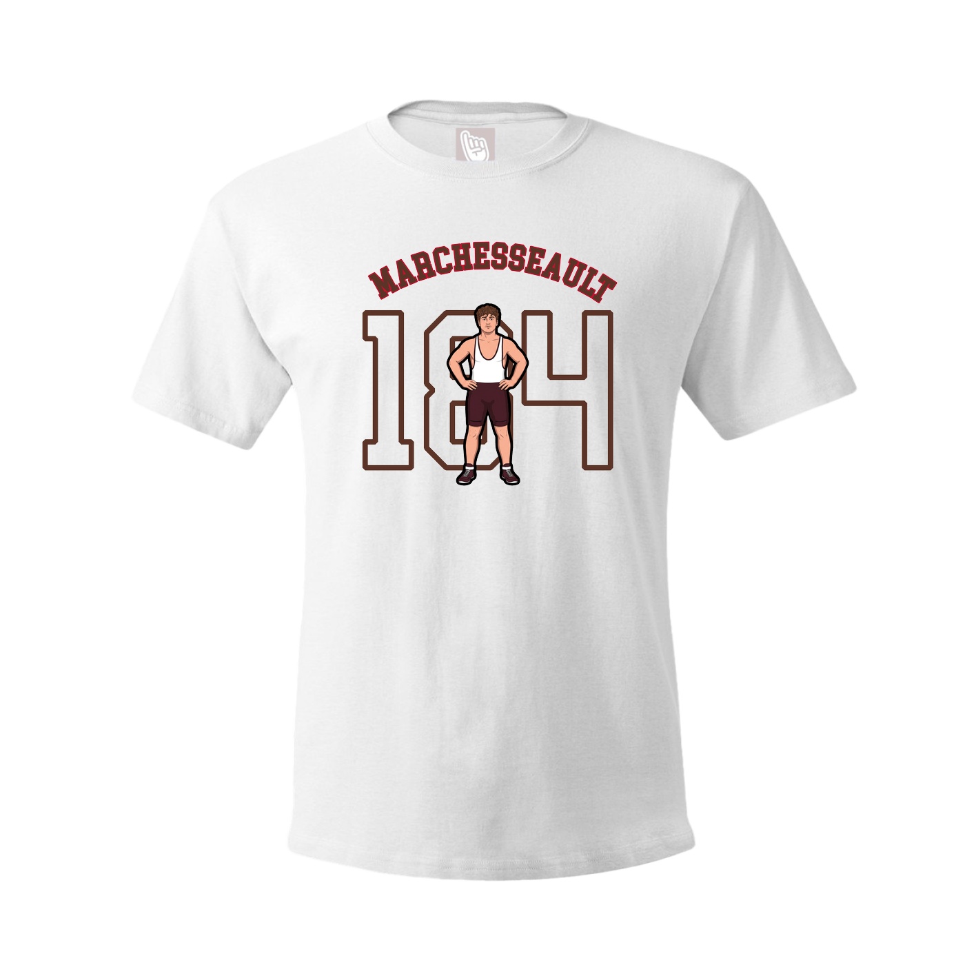 Youth Tee — Shirsey Arch in White