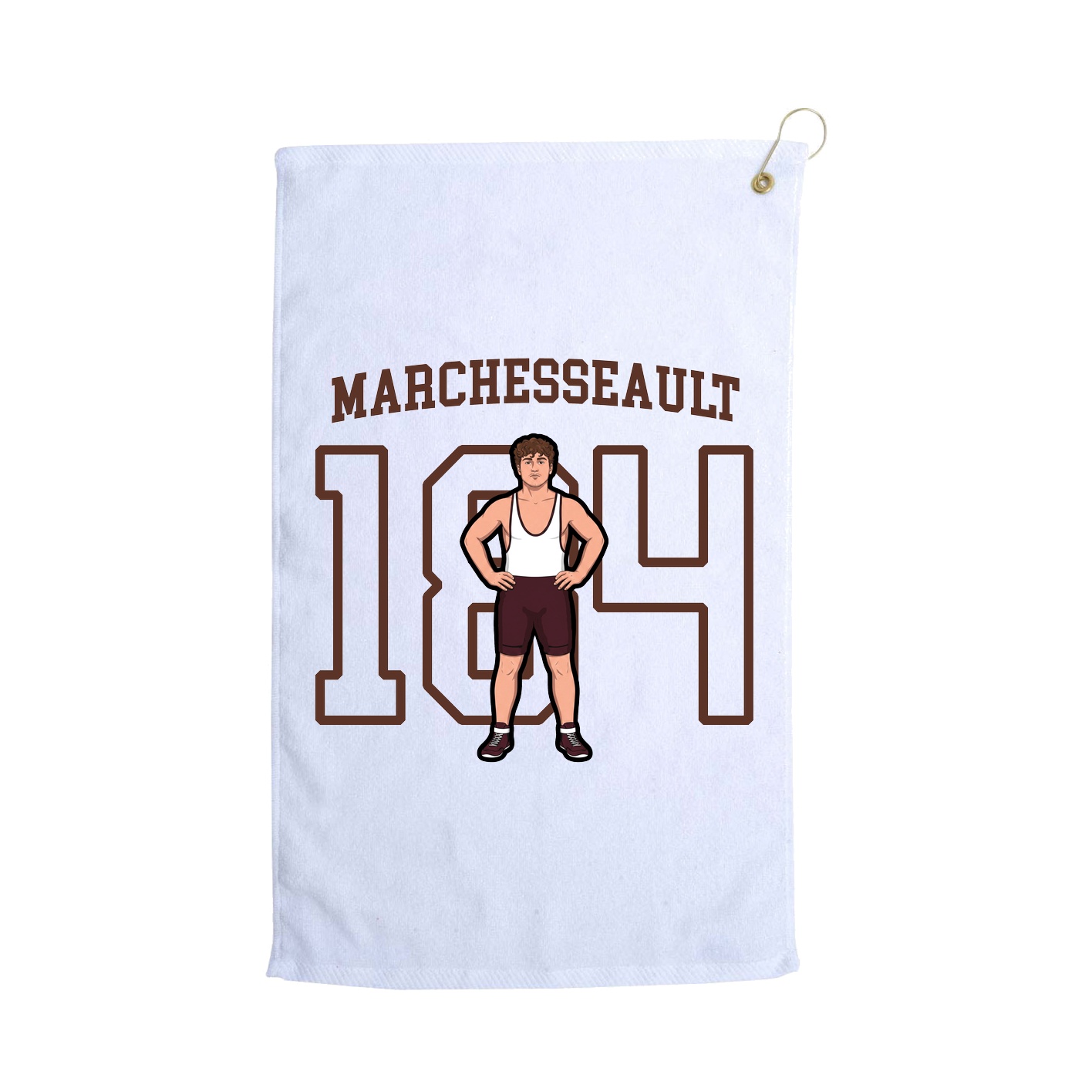 Golf Towel — Shirsey in White