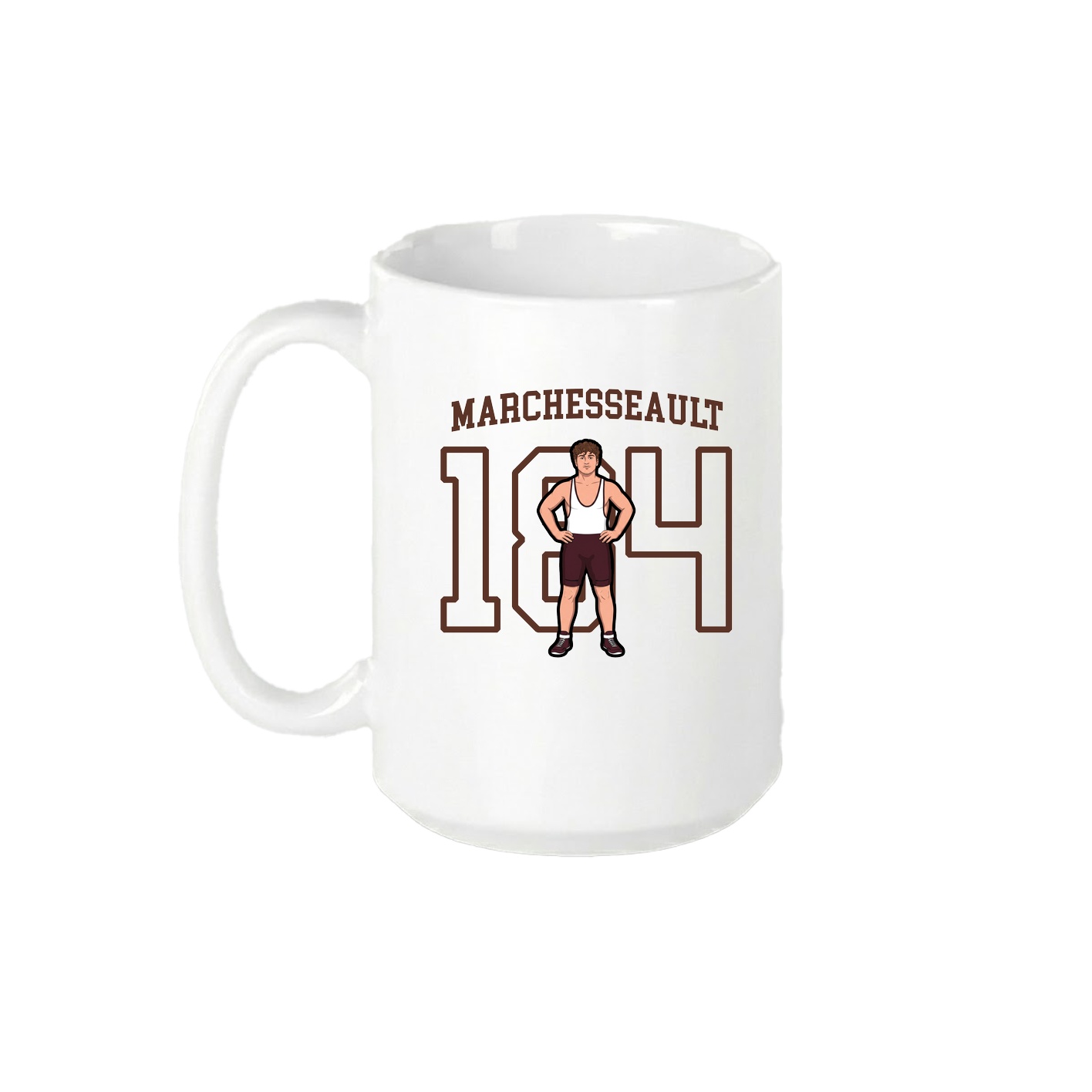 15oz Coffee Mug — Shirsey in White