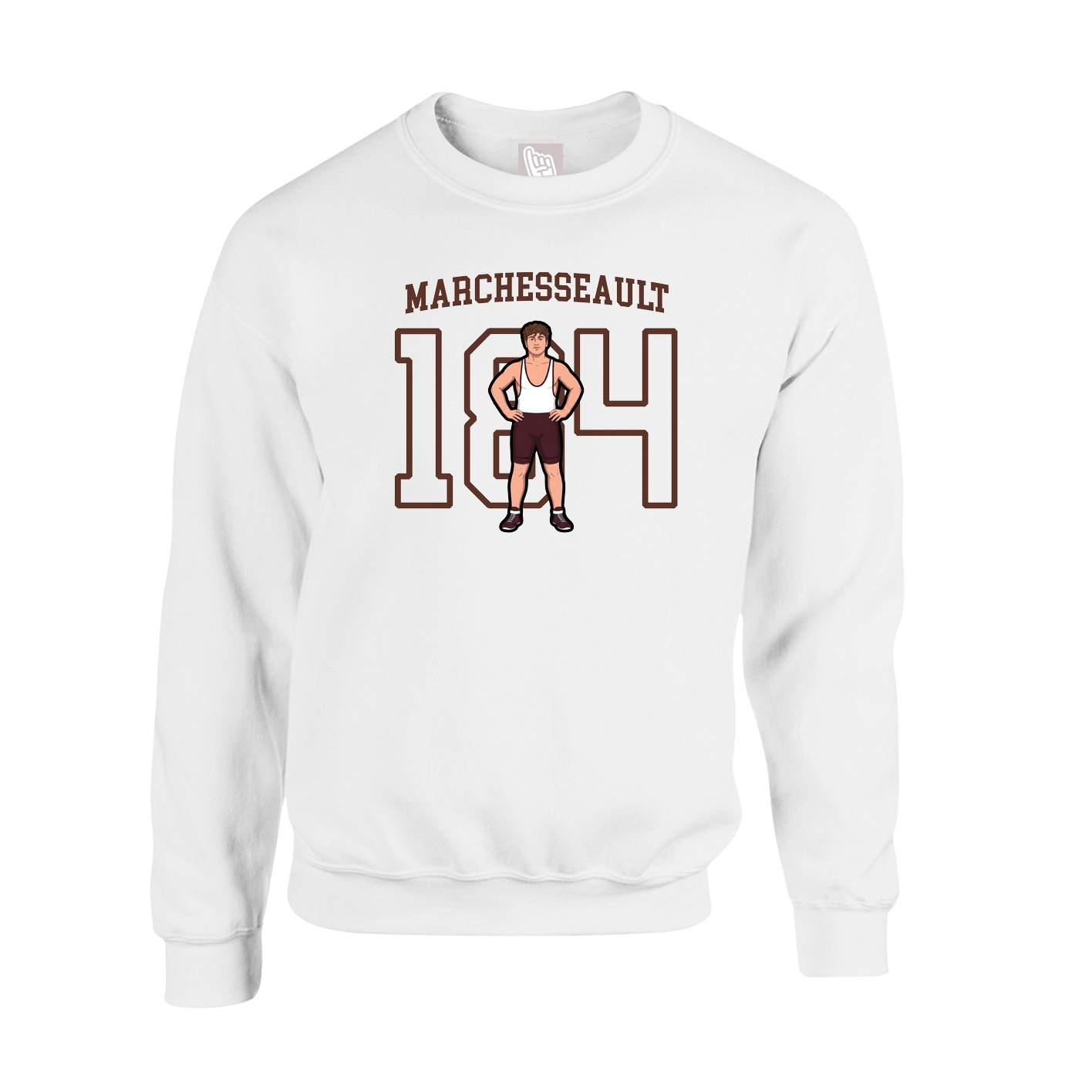 Fleece Crew — Shirsey in White
