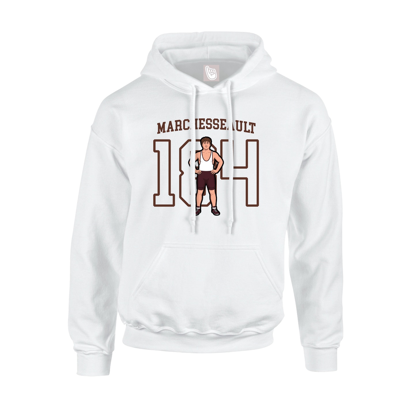 Youth Hoodie — Shirsey in White