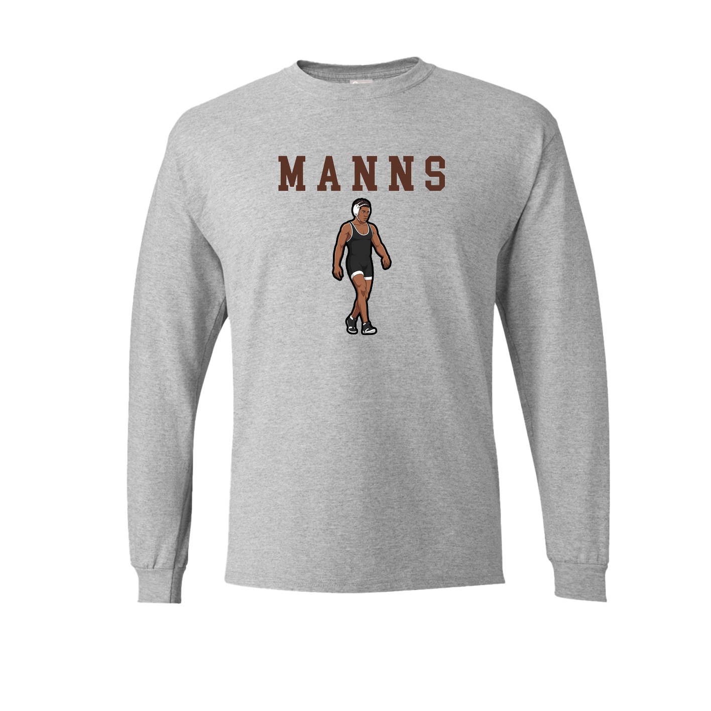 Long Sleeve Tee — Shirsey in Grey