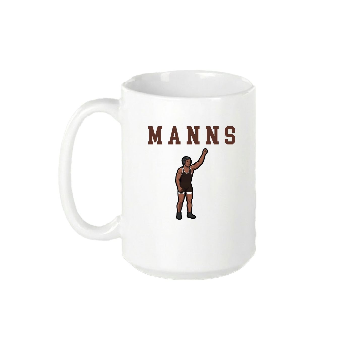 15oz Coffee Mug — Shirsey in White