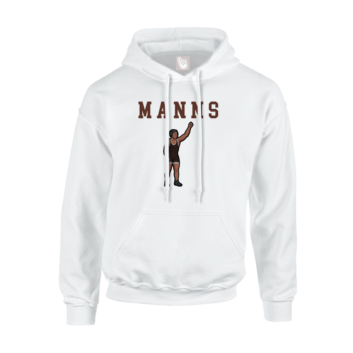 Hoodie — Shirsey in White