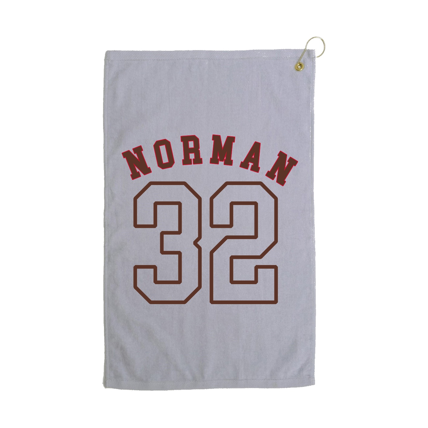 Golf Towel — Shirsey Arch in Grey