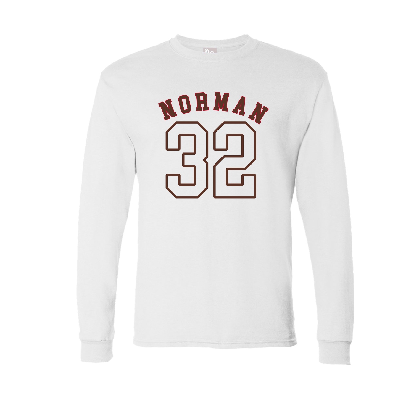Long Sleeve Tee — Shirsey Arch in White