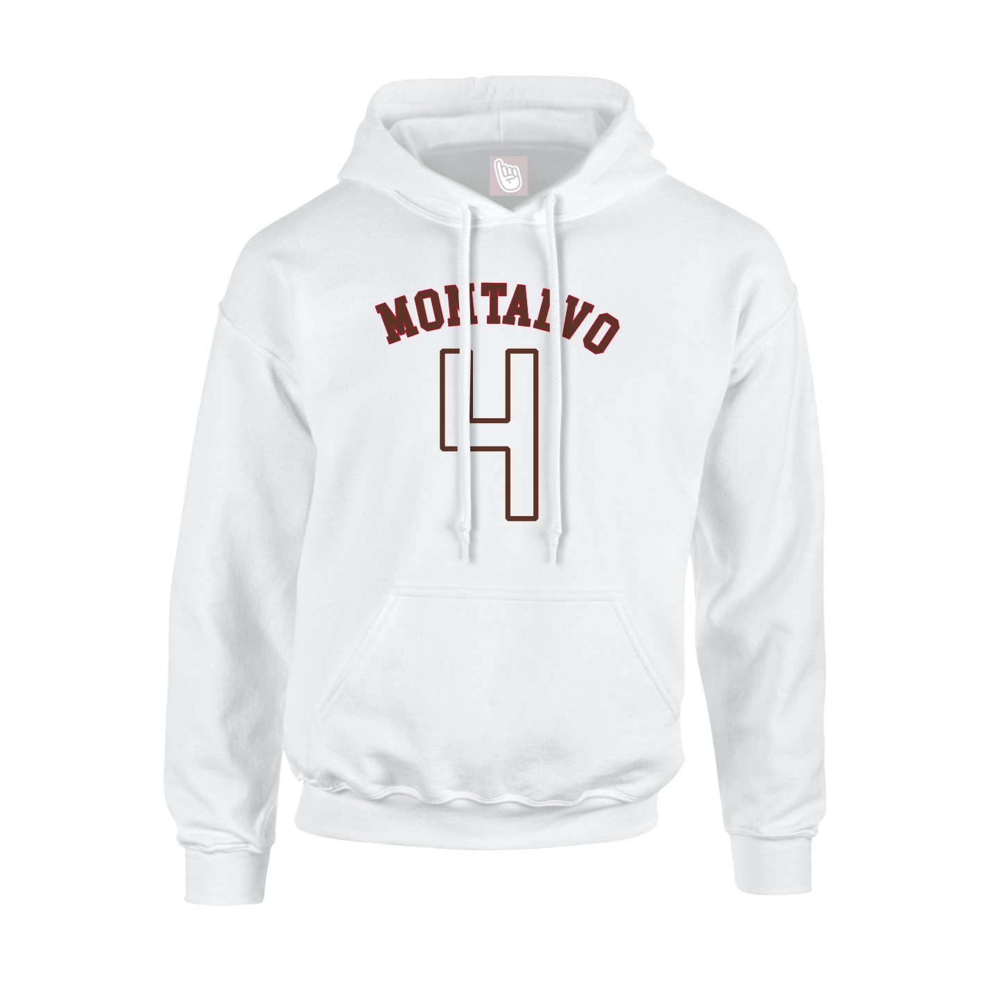 Hoodie — Shirsey Arch in White