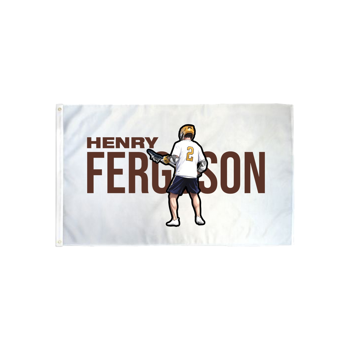 3x5 Flag — Player Name in Classic