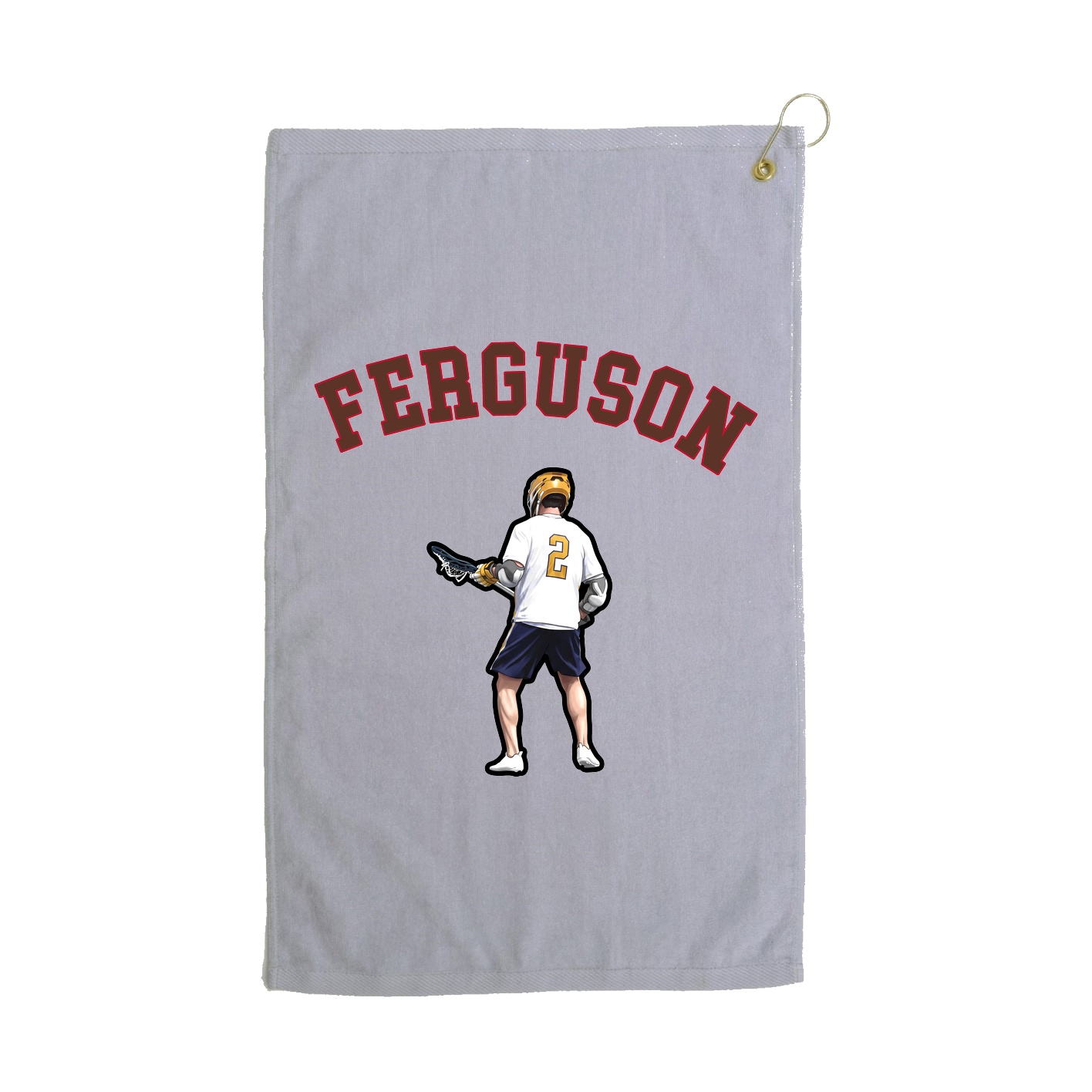Golf Towel — Shirsey Arch in Grey