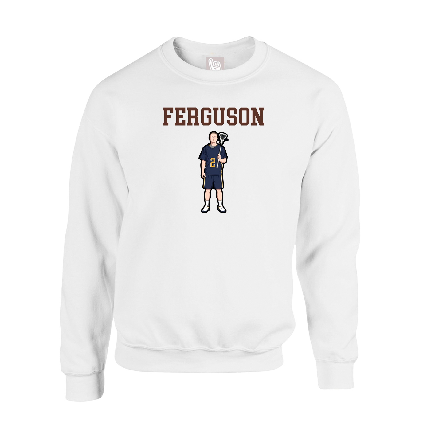 Fleece Crew — Shirsey in White