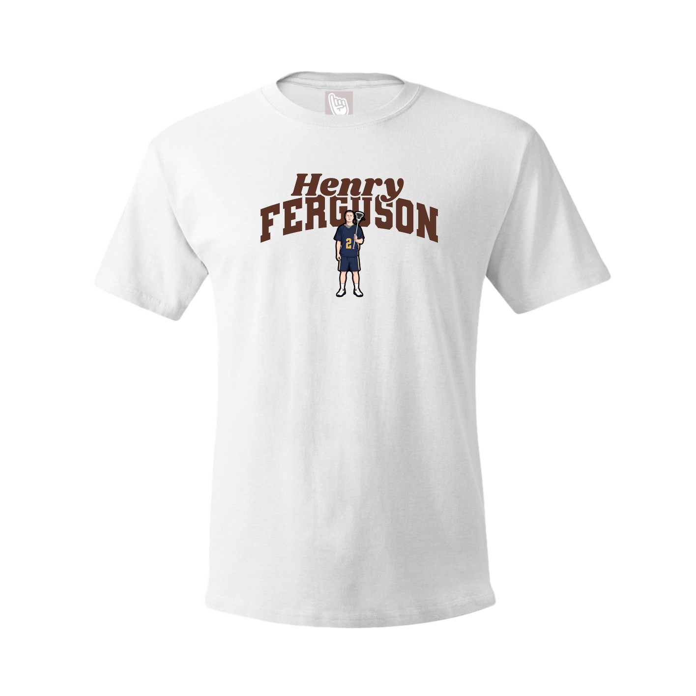 Youth Tee — Signature Arch in White