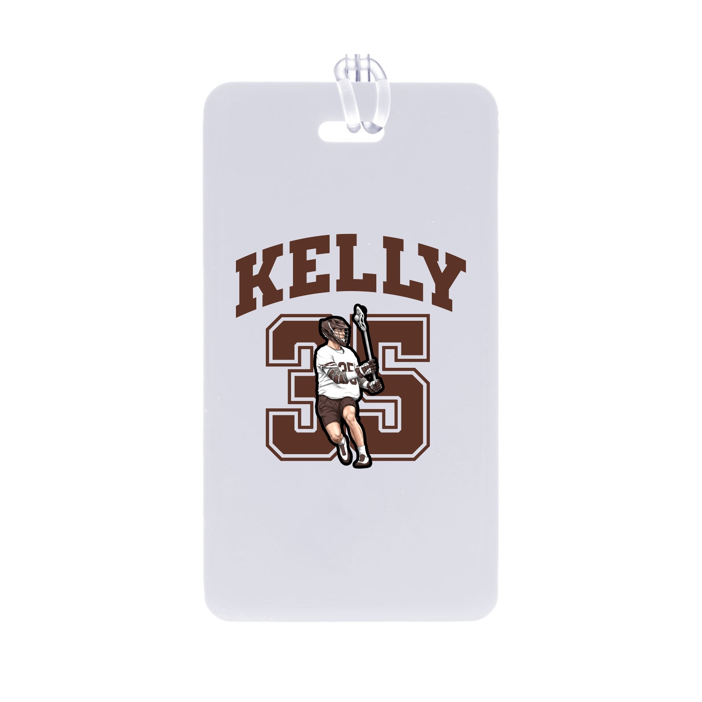 Bag Tag — Number in Classic