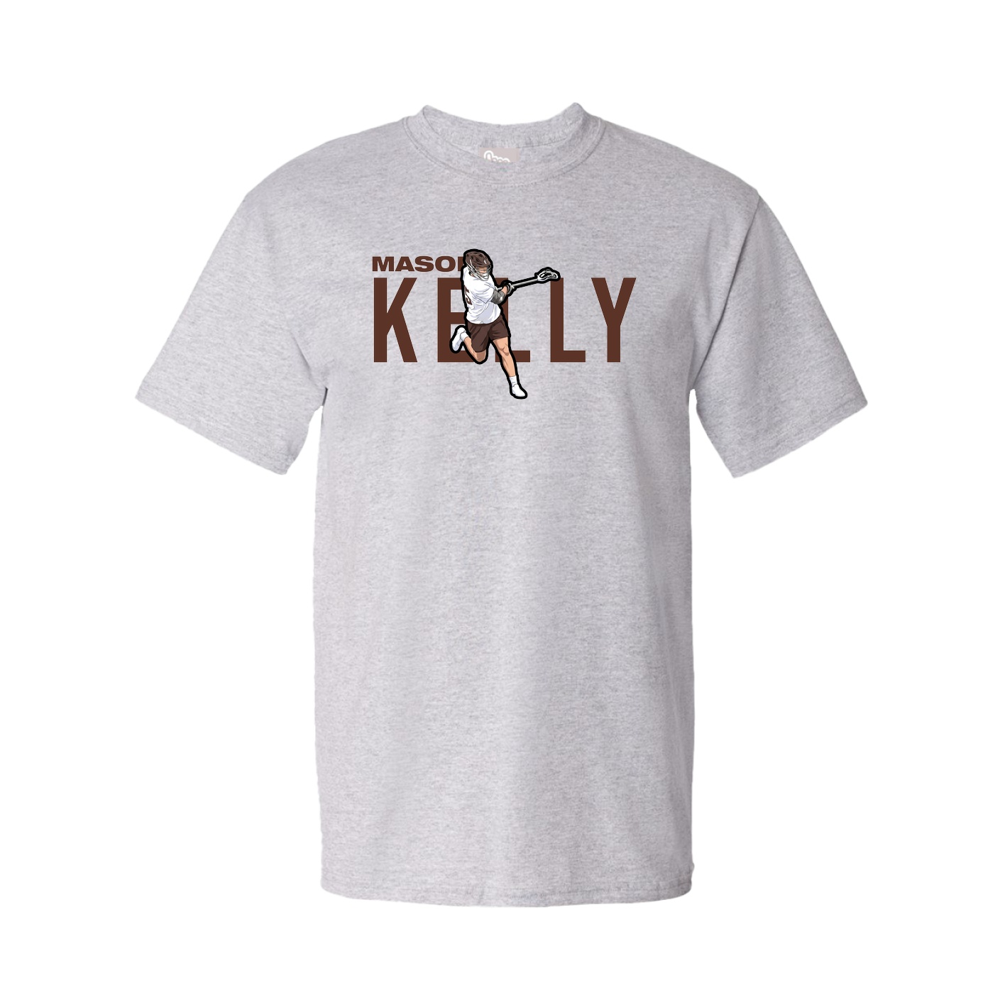 Youth Tee — Player Name in Grey