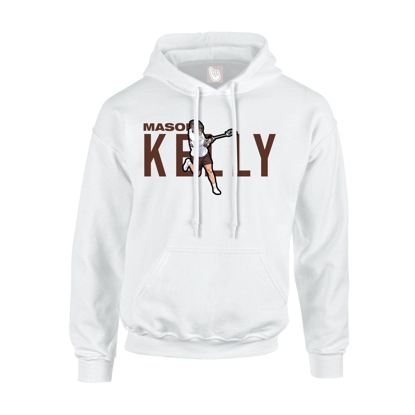 Hoodie — Player Name in White
