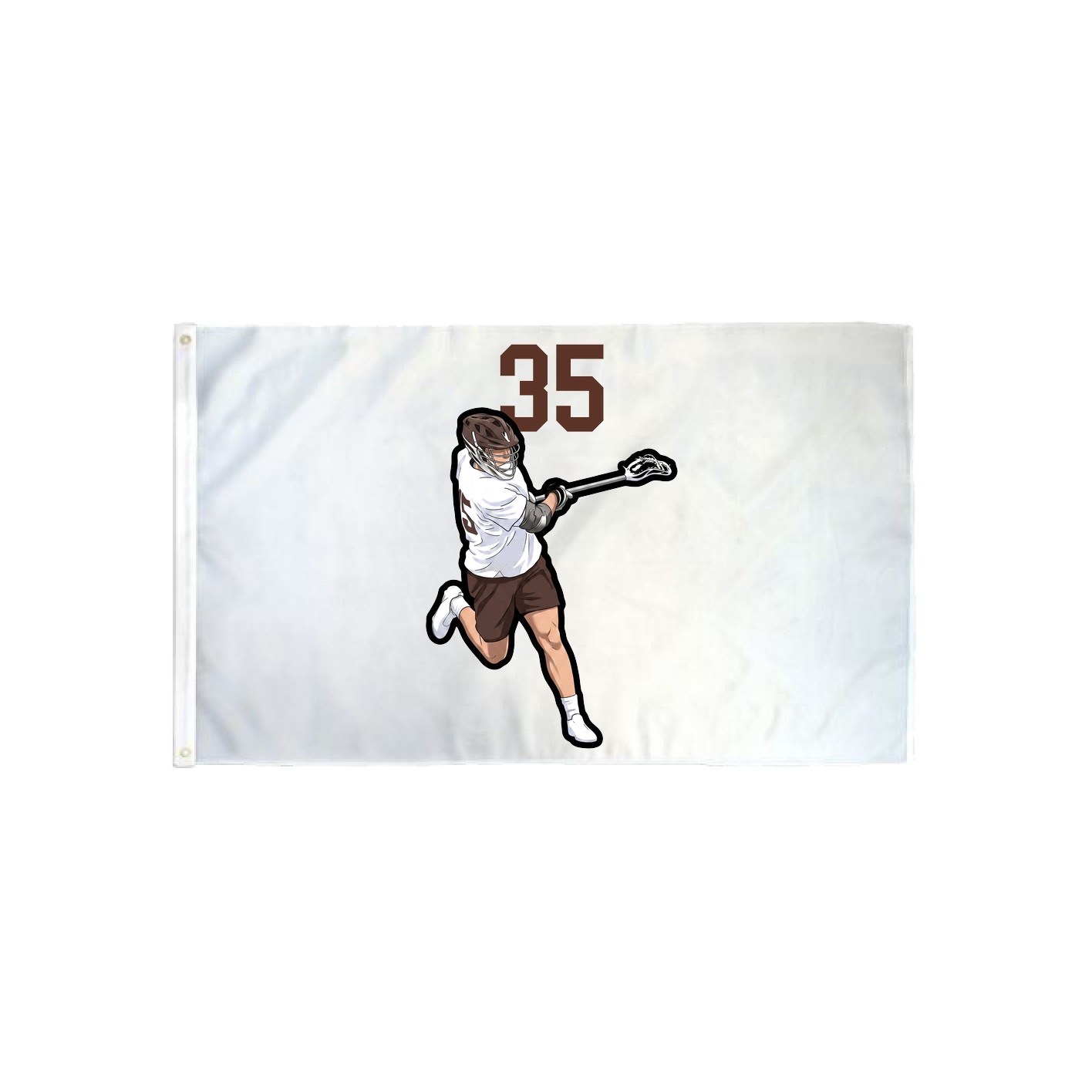 3x5 Flag — Number Top in Classic