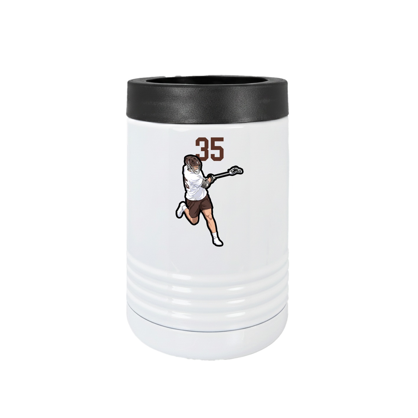 Beverage Holder — Number Top in White