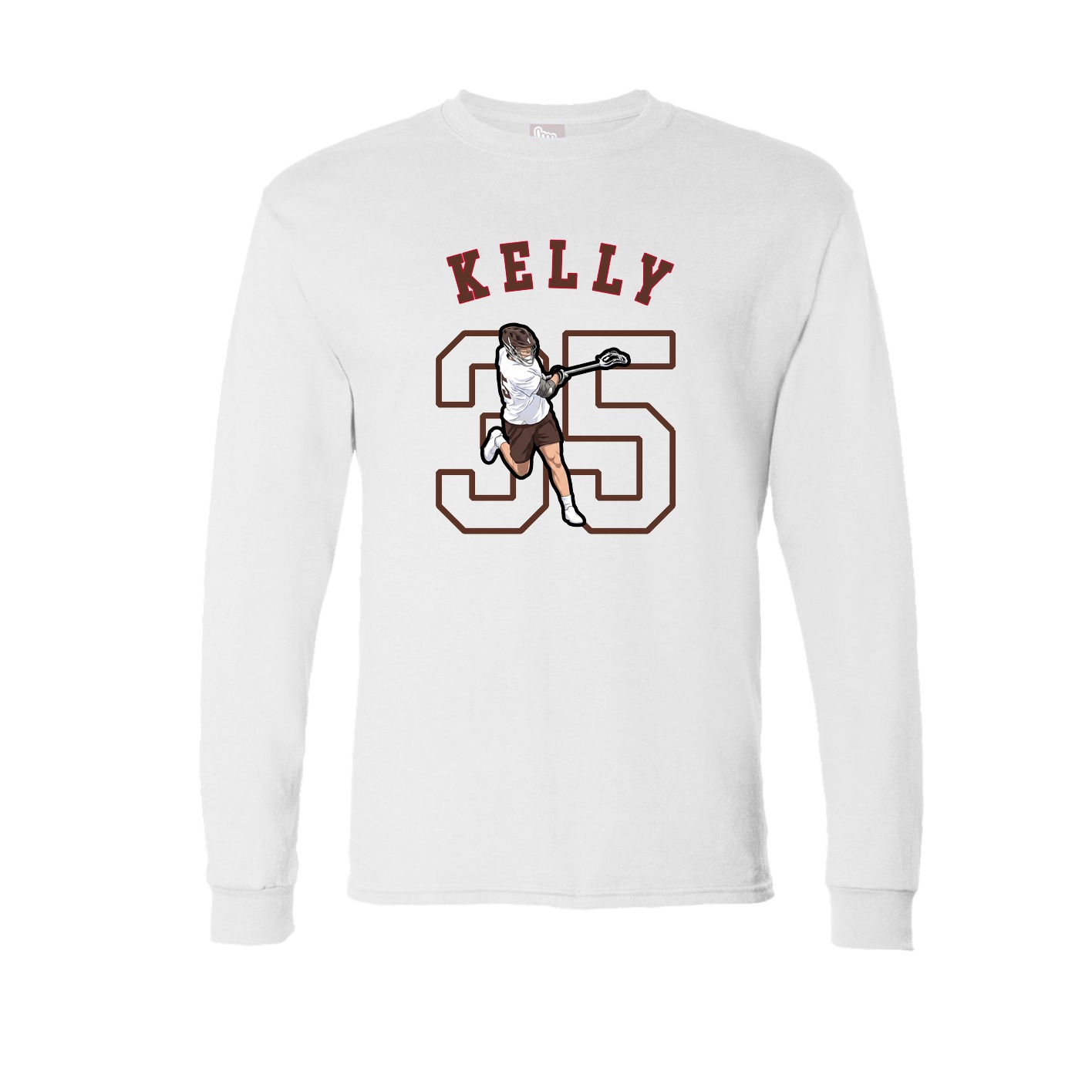 Long Sleeve Tee — Shirsey Arch in White
