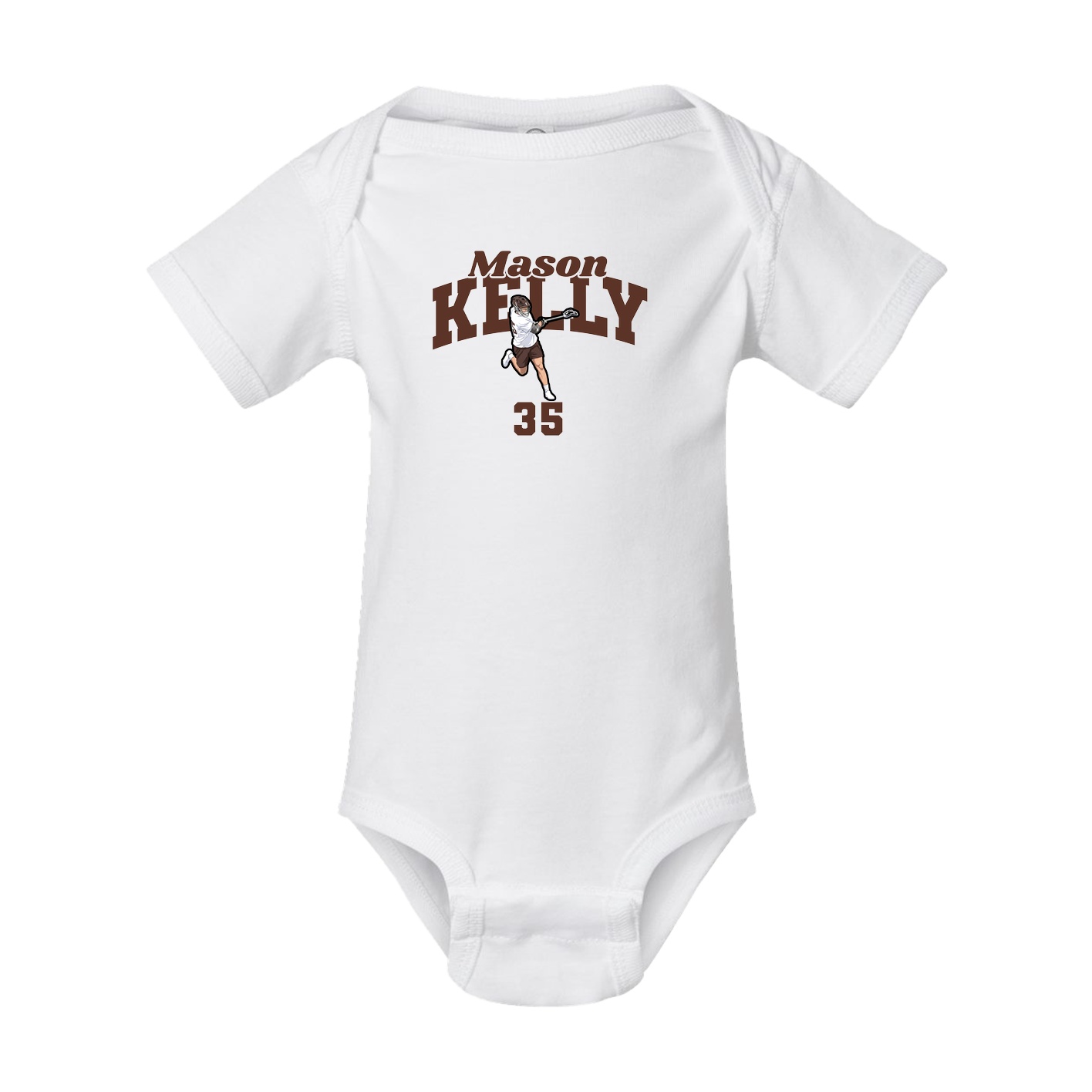 Baby Onesie — Signature Arch in White