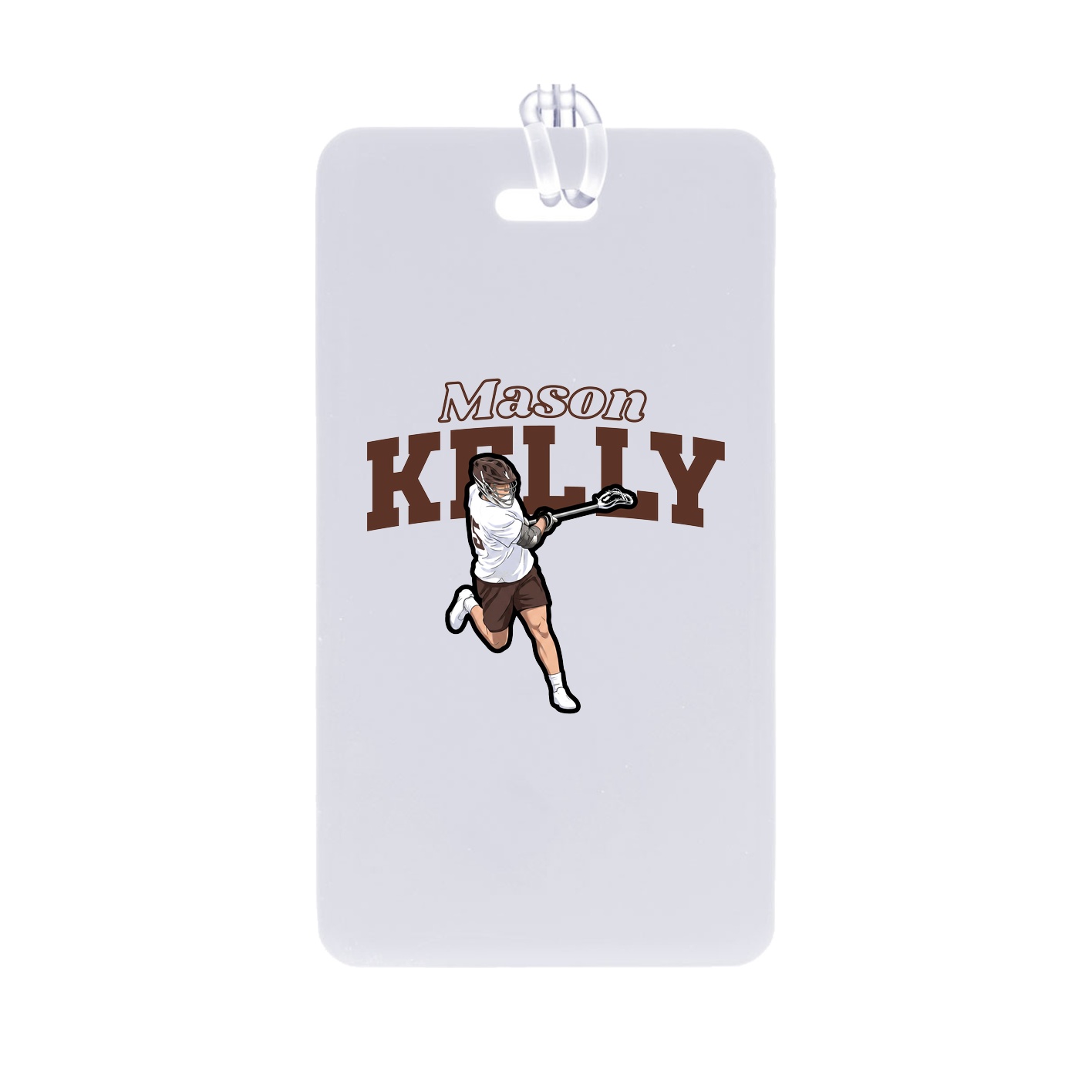 Bag Tag — Name Arch in Classic