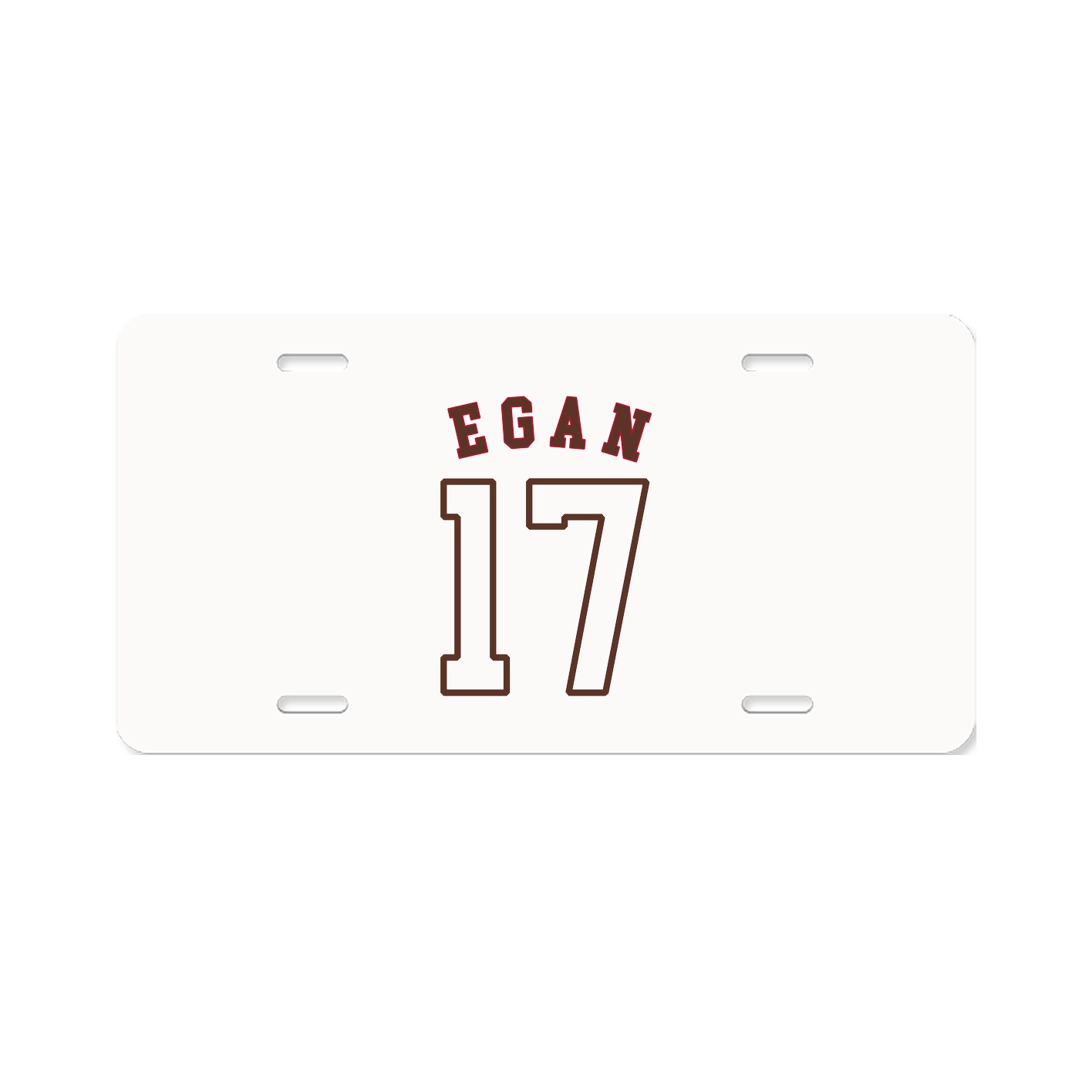 License Plate — Shirsey Arch in Classic