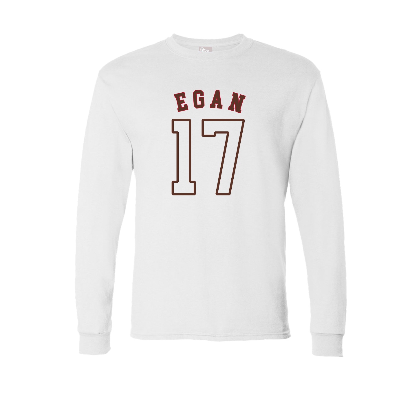 Long Sleeve Tee — Shirsey Arch in White
