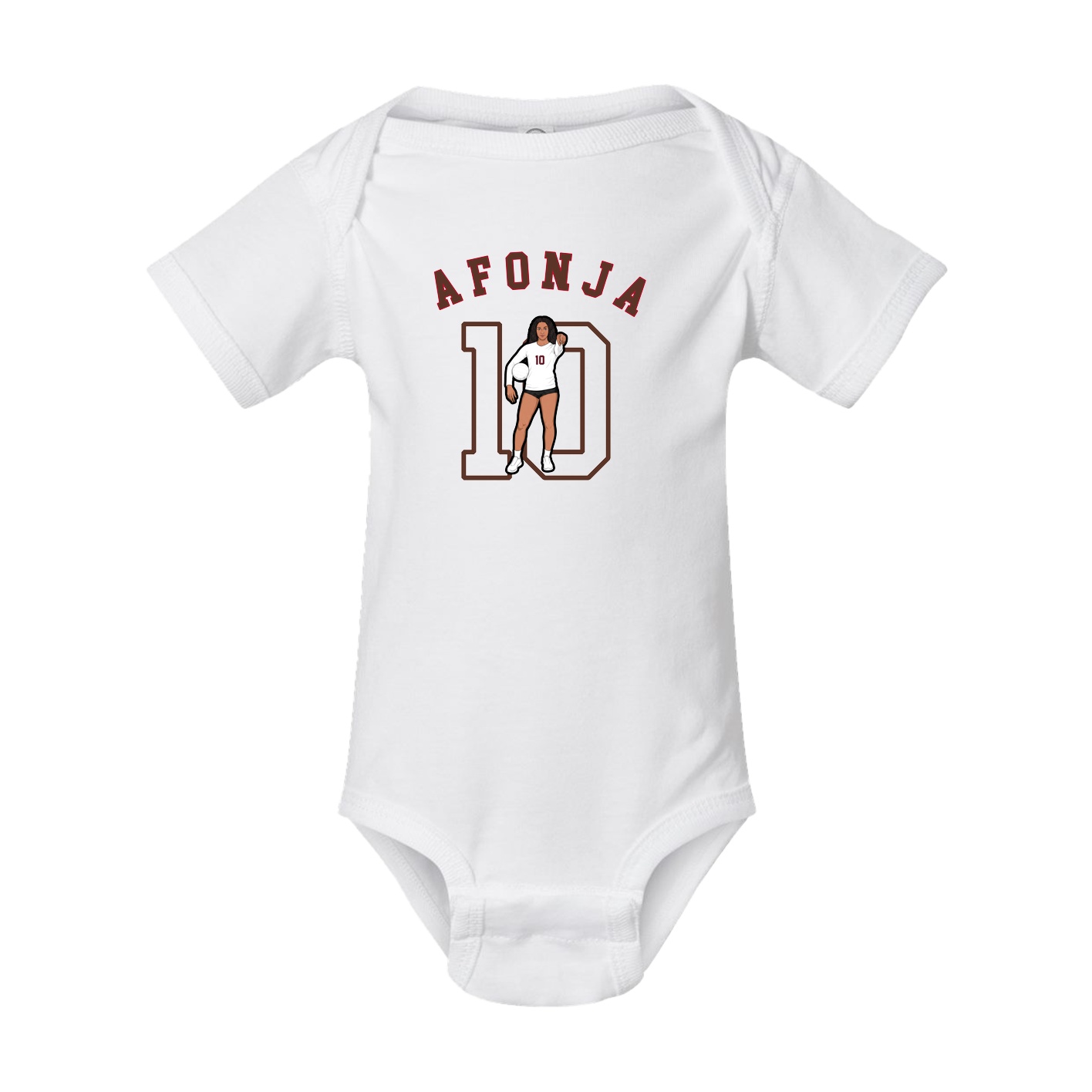 Baby Onesie — Shirsey Arch in White