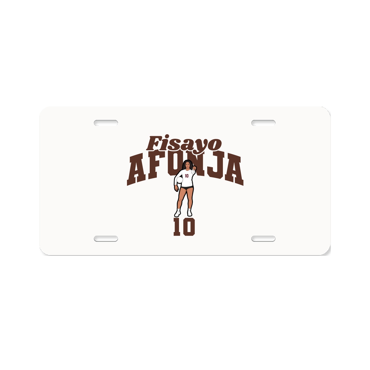 License Plate — Signature Arch in Classic