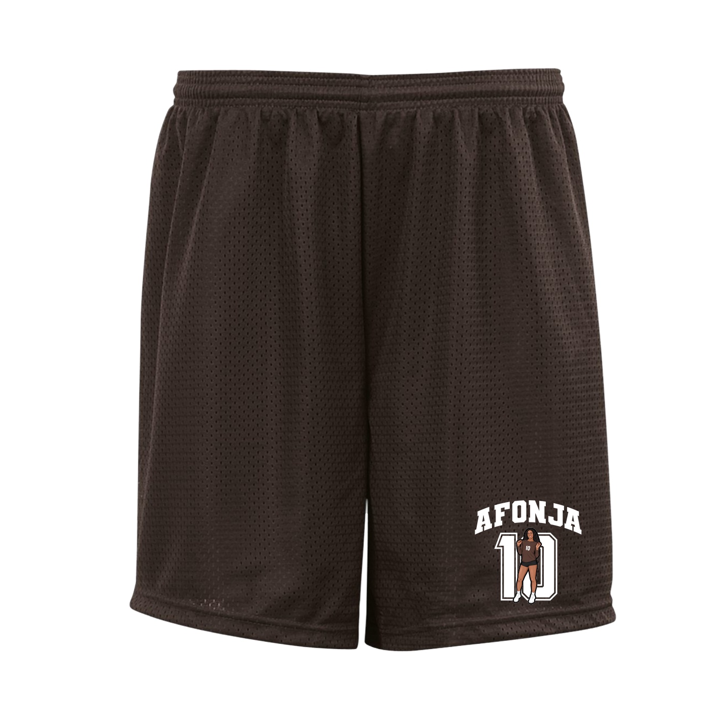 Shorts — Number in Brown