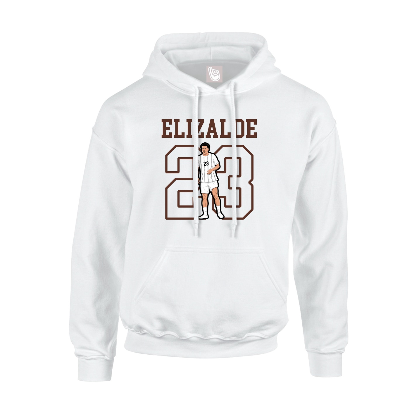 Youth Hoodie — Shirsey in White