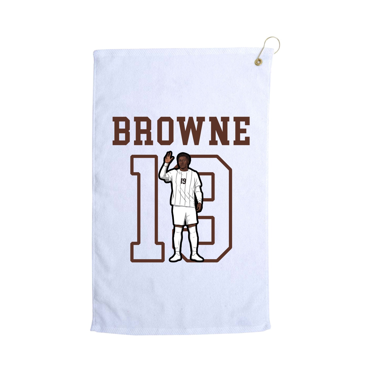 Golf Towel — Shirsey in White