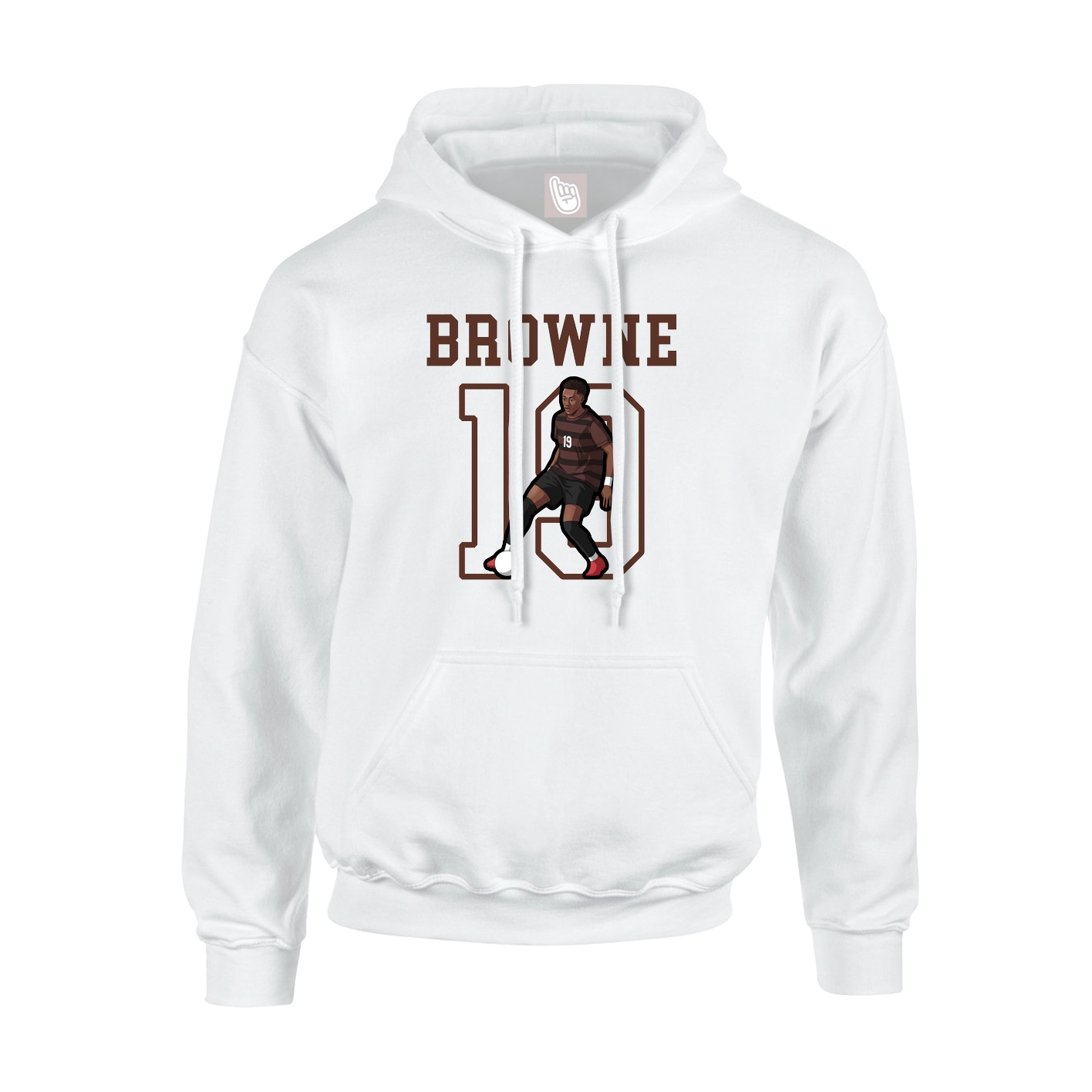 Hoodie — Shirsey in White