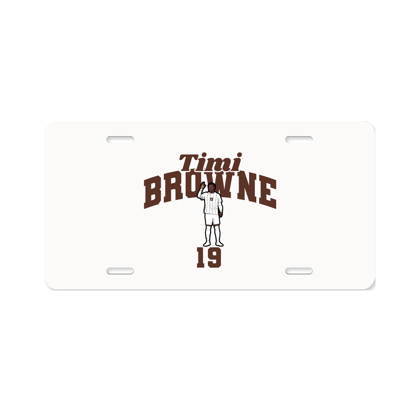 License Plate — Signature Arch in Classic