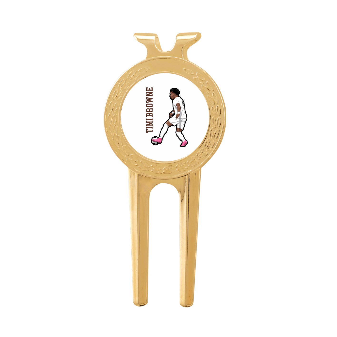Divot Tool with Ball Marker — Name Vertical in Classic