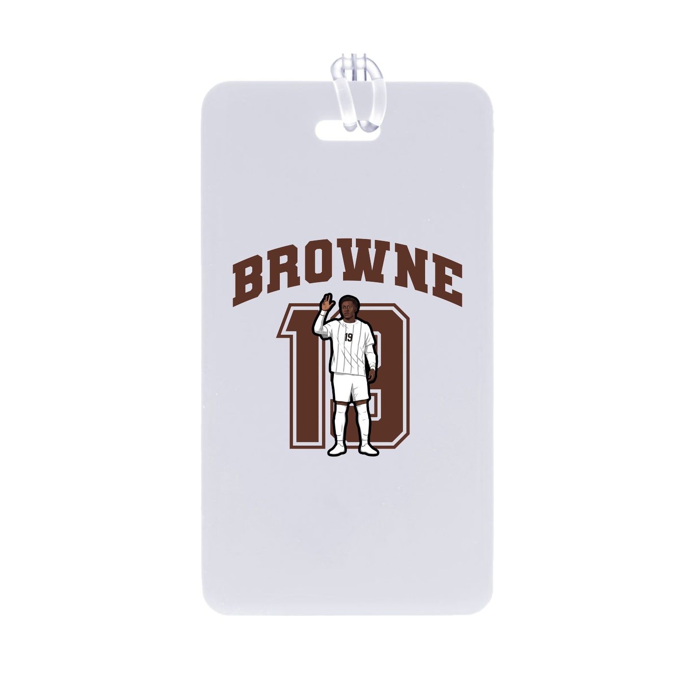 Bag Tag — Number in Classic