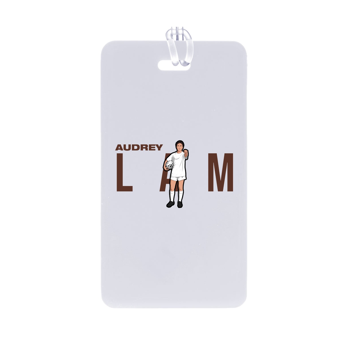 Bag Tag — Player Name in Classic