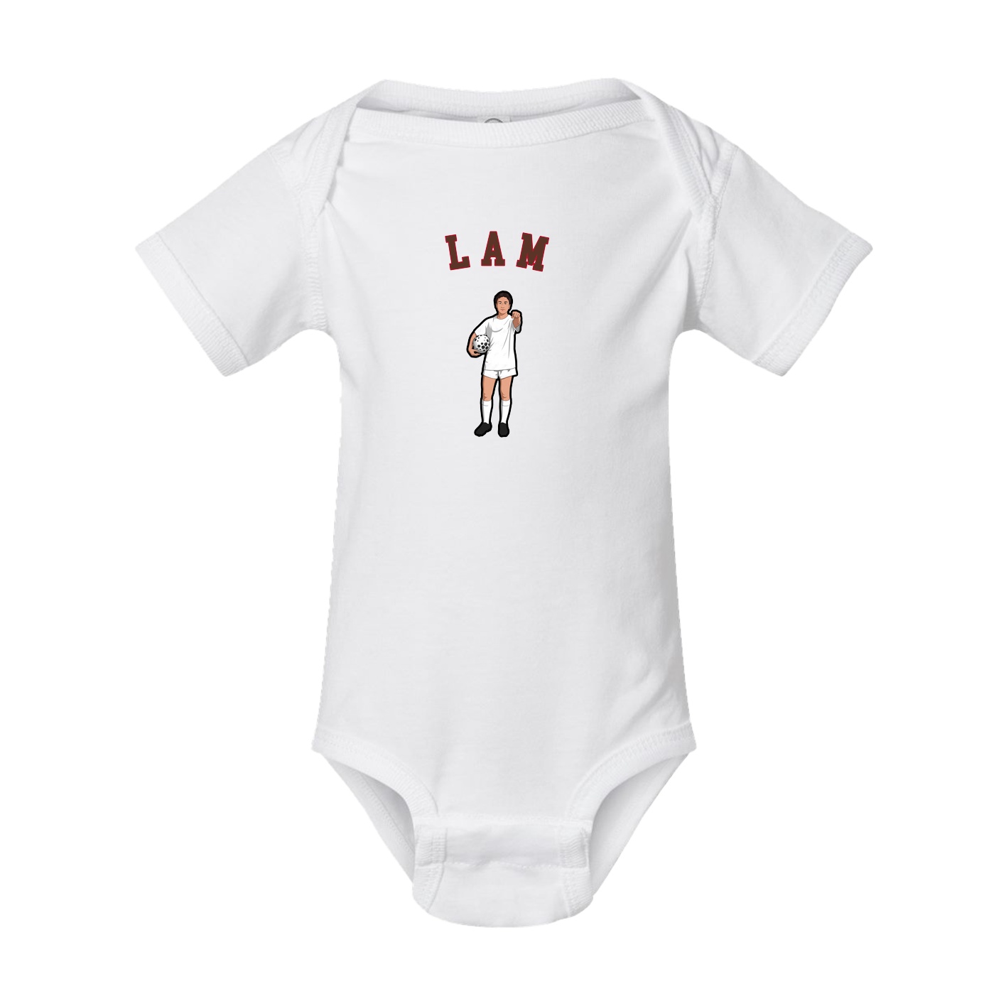 Baby Onesie — Shirsey Arch in White